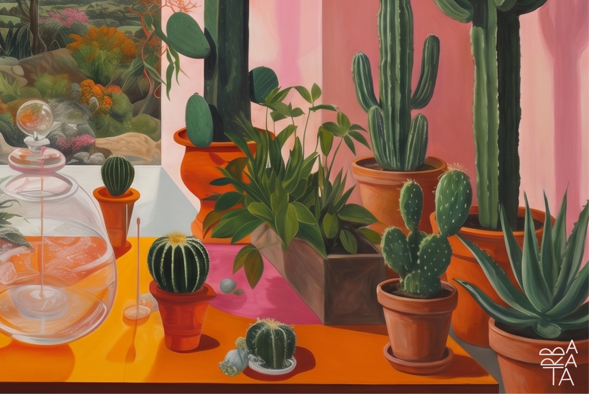 Cactus Light fine art print by Fernando Barata