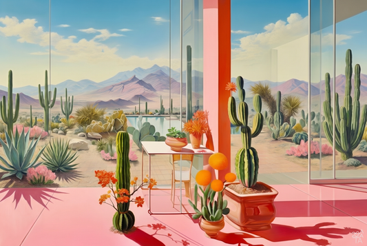 Desert Living fine art print by Fernando Barata