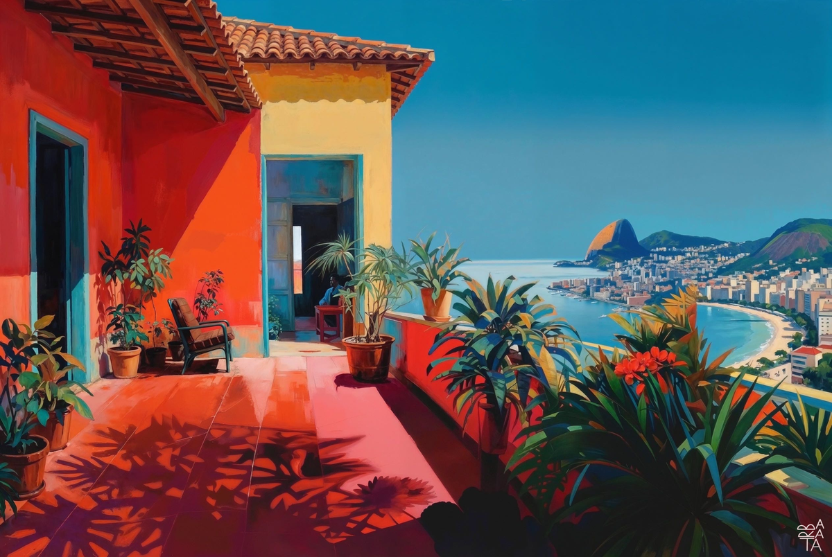 Sol Terrace fine art print by Fernando Barata