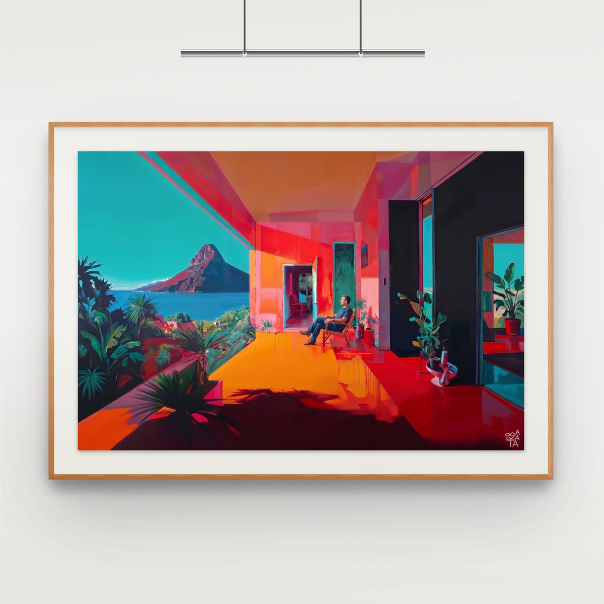 Solitude Carioca collector edition displayed in contemporary interior