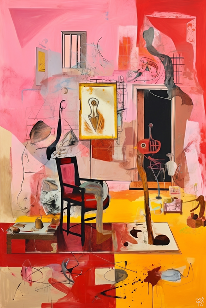 The Artist’s Studio unique collector edition by Fernando Barata